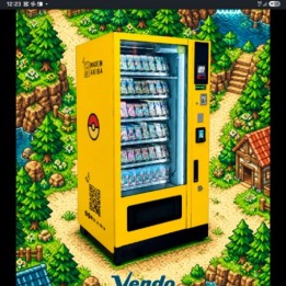 Renting bancario, expendedora de cartas de Pokémon y colecciones