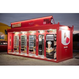 Comprar Tienda 24 horas , móvil , con 5 expendedoras , reacondicionadas.