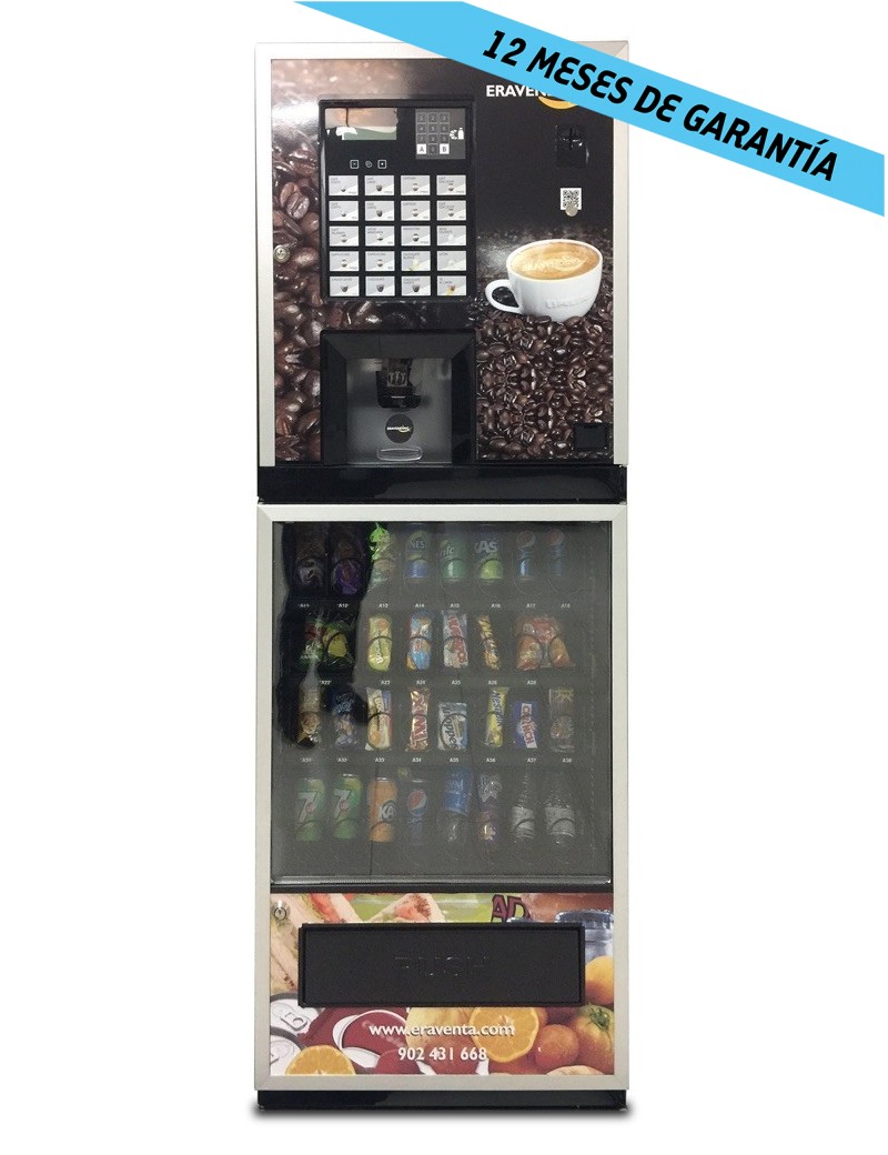 Comprar Cafetería Automática, 3 Máquinas en 1, Modelo ERAVENDING B300
