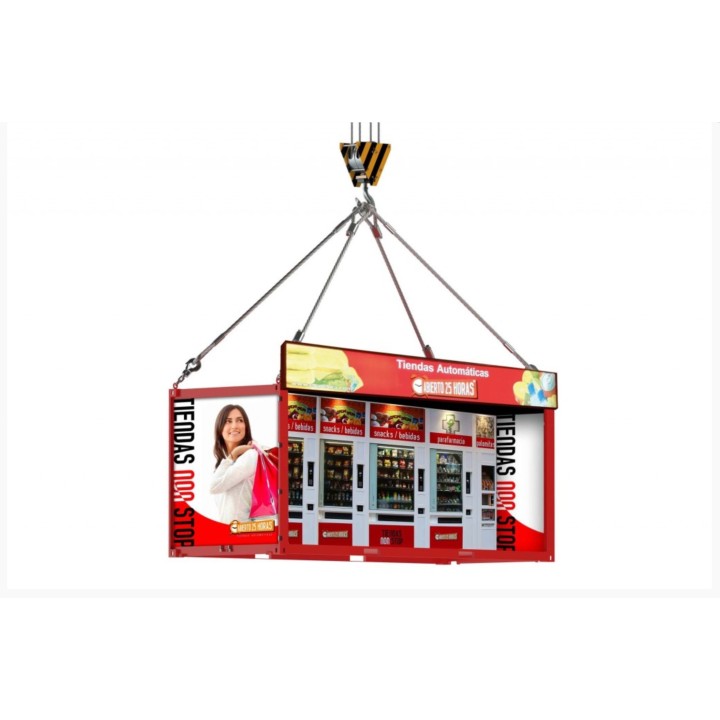 Comprar Renting financiero Tienda 24 horas, Móvil, Trasportable, Reacondicionada
