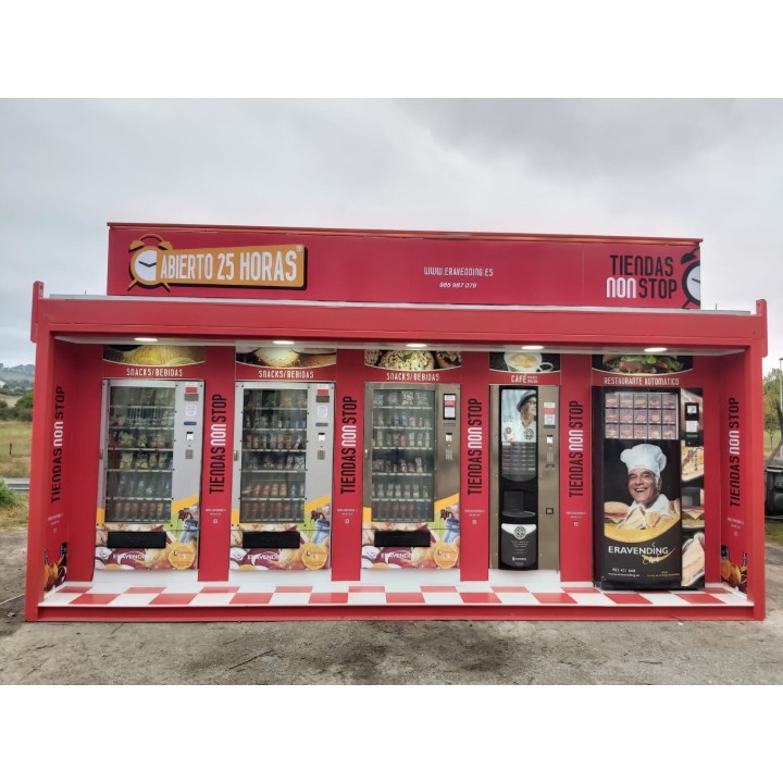 Comprar Renting financiero Tienda 24 horas, Móvil, Trasportable, Reacondicionada