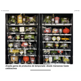 Comprar Hortalizas, frutas , productos del campo , expendedoras renting bancario .