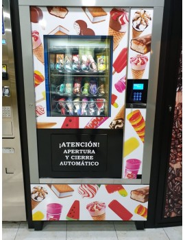 Comprar Expendedora de Helados de Cristal, Eravending Cristal Maxi