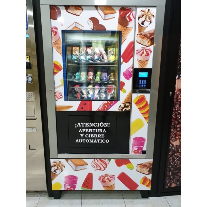 Comprar Expendedora de Helados de Cristal, Eravending Cristal Maxi