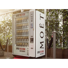 Comprar Renting financiero , expendedora de Möet & Chandon o benjamines de cava , cualquier marca .