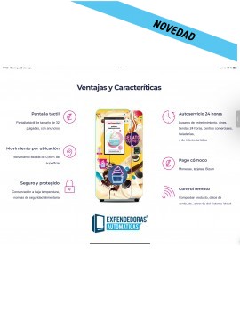 Comprar Renting financiero Expendedora de helado en crema , sundae , con 5 Toppings , novedad en Europa