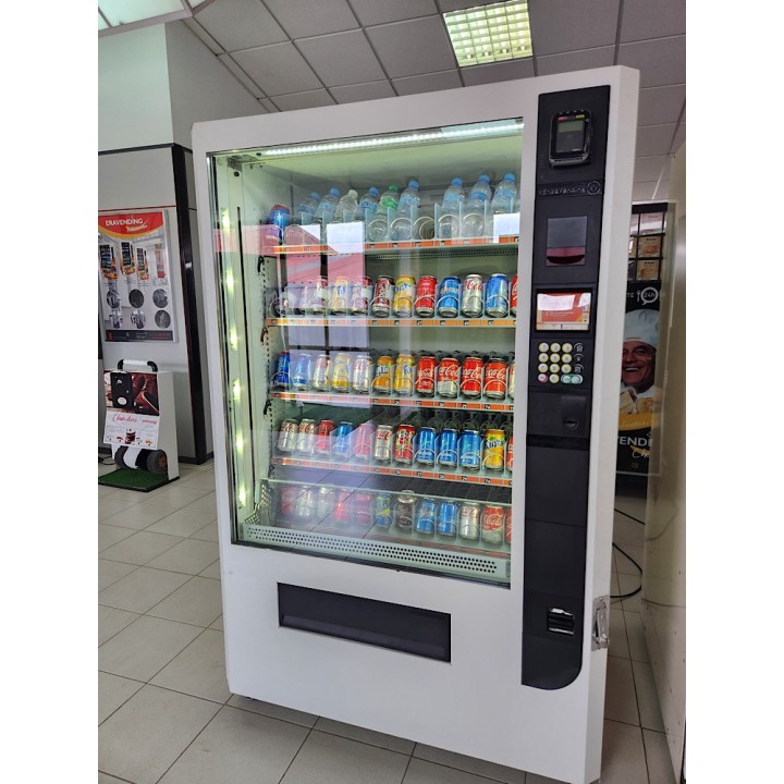 Comprar Bebidas frías de Cristal con ascensor,expendedora reacondicionada