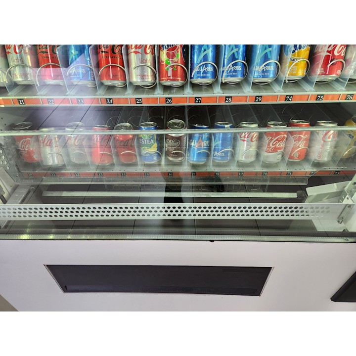 Comprar Bebidas frías de Cristal con ascensor,expendedora reacondicionada
