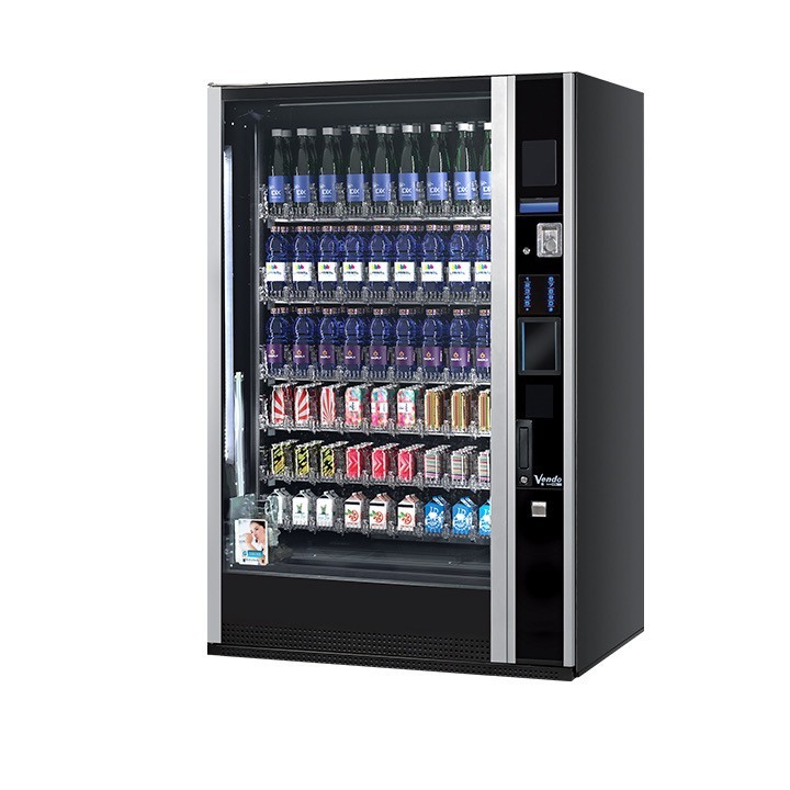 Comprar Expendedora de bebidas frías de Cristal, 45 tipos, Nueva, Última Generación