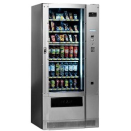 Comprar Expendedora de snacks y bebidas , reacondicionada, antivandalica , 24 horas .