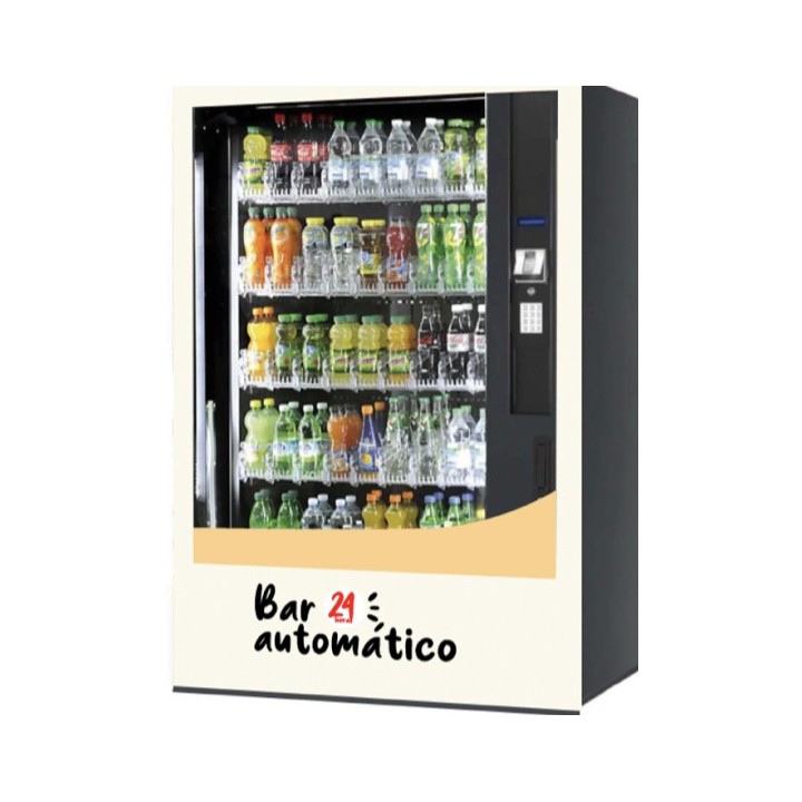 Comprar Expendedora de bebidas frías de Cristal, 45 tipos, Nueva, Última Generación
