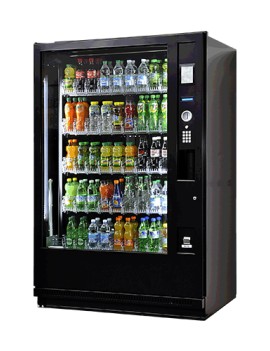 Comprar Expendedora bebidas frías de Cristal , 45 tipos de bebidas reacondicionada