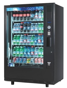 Comprar Expendedora bebidas frías de Cristal , 45 tipos de bebidas reacondicionada