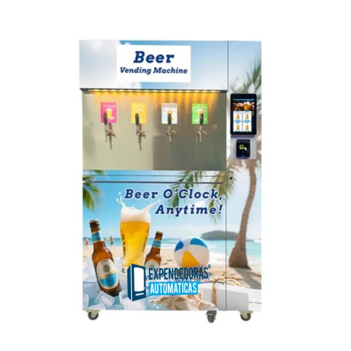 Comprar Renting bancario de Expendedora de cerveza a granel, para entornos cerrados