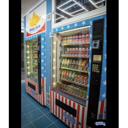 Comprar Tienda vending 24 horas 3 expendedoras reacondicionadas tamaño maxi