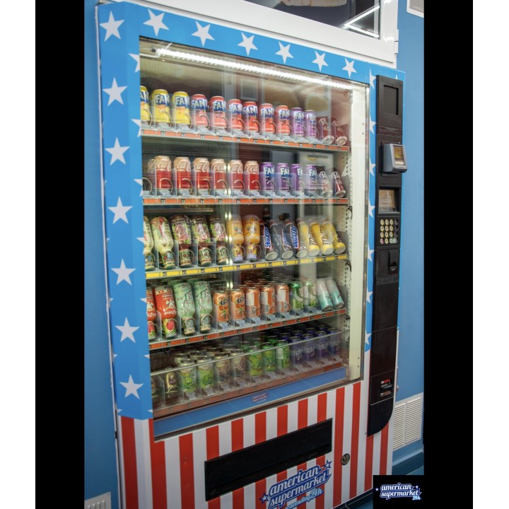 Comprar Tienda vending 24 horas 3 expendedoras reacondicionadas tamaño maxi