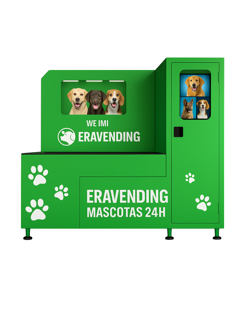 Comprar Expendedora auto lavado de mascotas.