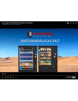 Comprar Renting bancario Expendedora de bebidas antivandalica al aire libre