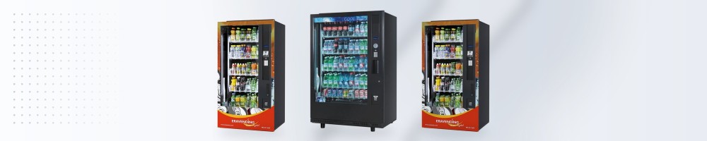  Bebidas Frías Robóticas de Cristal. | Expendedoras Automáticas