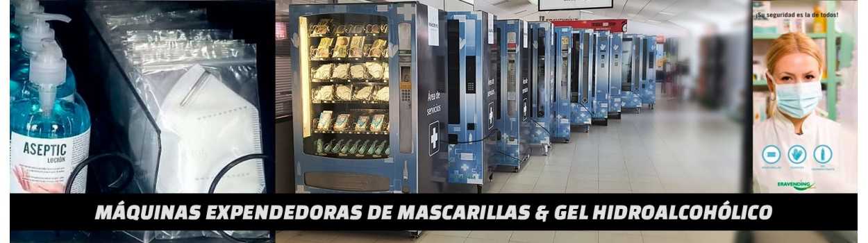  Mascarillas, Guantes, Gel.,expendedoras  Reacondicionadas. | Expendedoras Automáticas