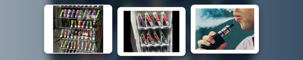 Máquinas Expendedoras de Cristal para Vapeadores y Vapers