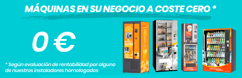 Máquinas GRATIS para tu negocio