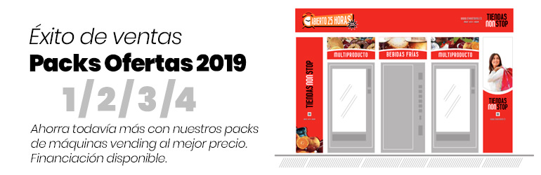 Packs Ofertas Máquinas Vending